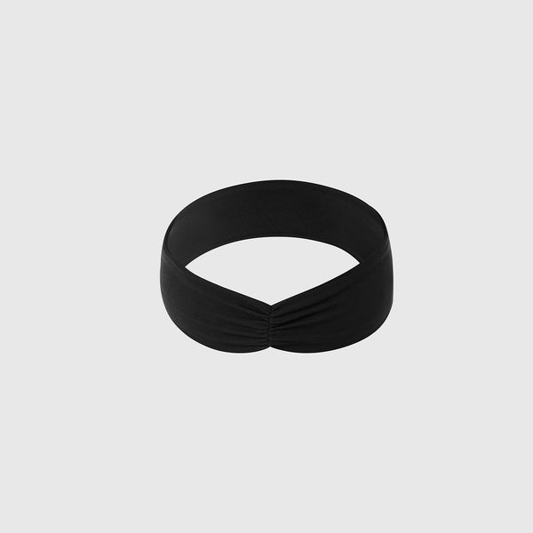 Black FIGS Cinched Headband
