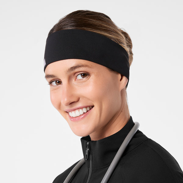 Black FIGS Cinched Headband