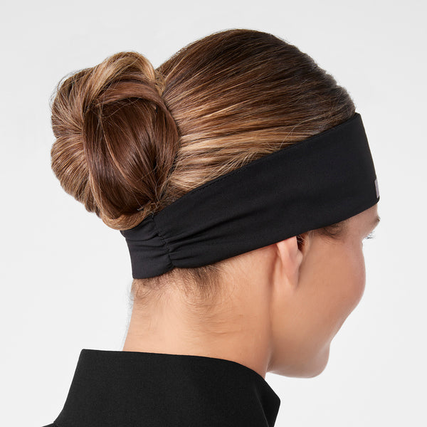 Black FIGS Cinched Headband
