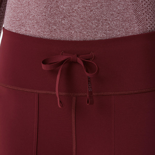 Women's Burgundy Ashland High-Rise - Flare ScrubLegging™
