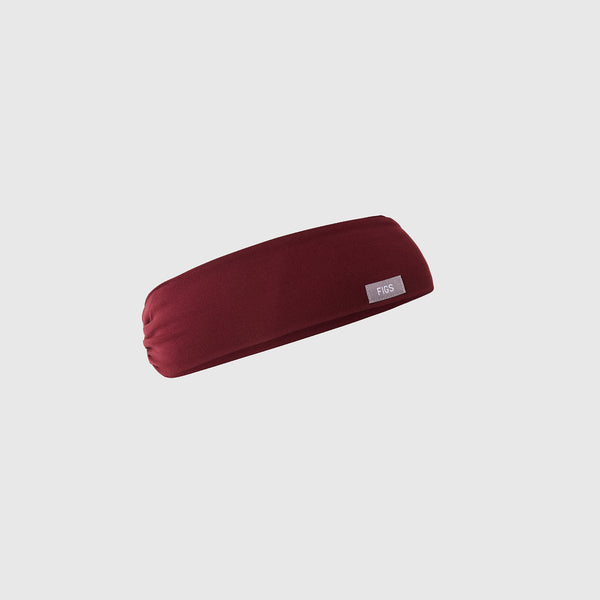 Burgundy FIGS Cinched Headband