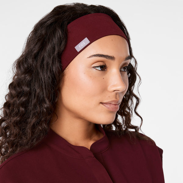 Burgundy FIGS Cinched Headband