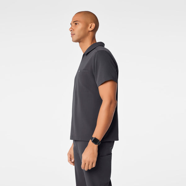 Men's Charcoal Arad Polo - Scrub Top