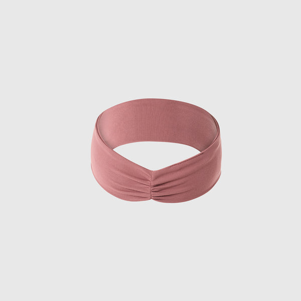 Mauve FIGS Cinched Headband