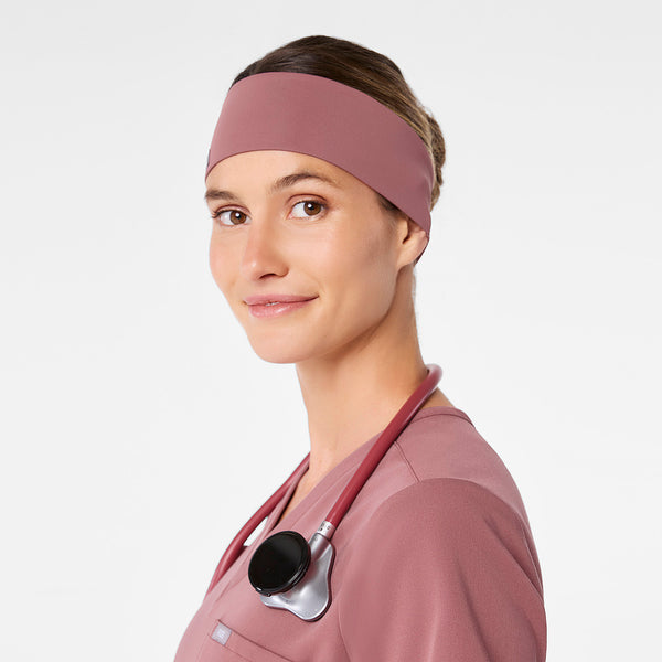 Mauve FIGS Cinched Headband