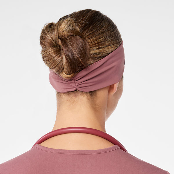 Mauve FIGS Cinched Headband