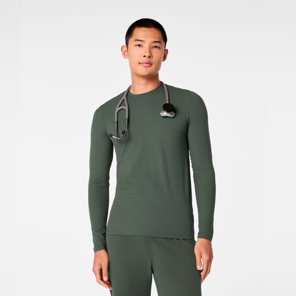 men's Moss Ribbed - Longsleeve Underscrub