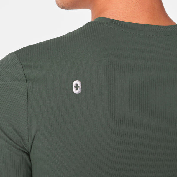 men's Moss Ribbed - Longsleeve Underscrub