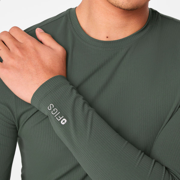 men's Moss Ribbed - Longsleeve Underscrub
