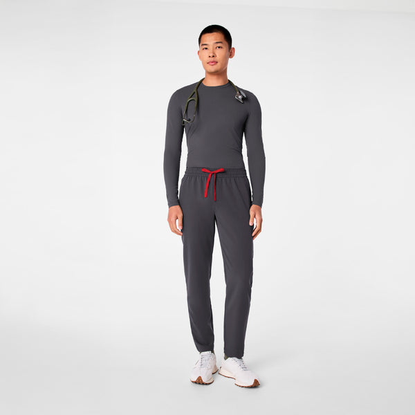 Men's Charcoal Thomas Ribbed - Long-Sleeve Underscrub