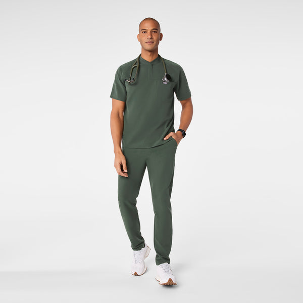 Men's Moss Stratton Henley - Scrub Top
