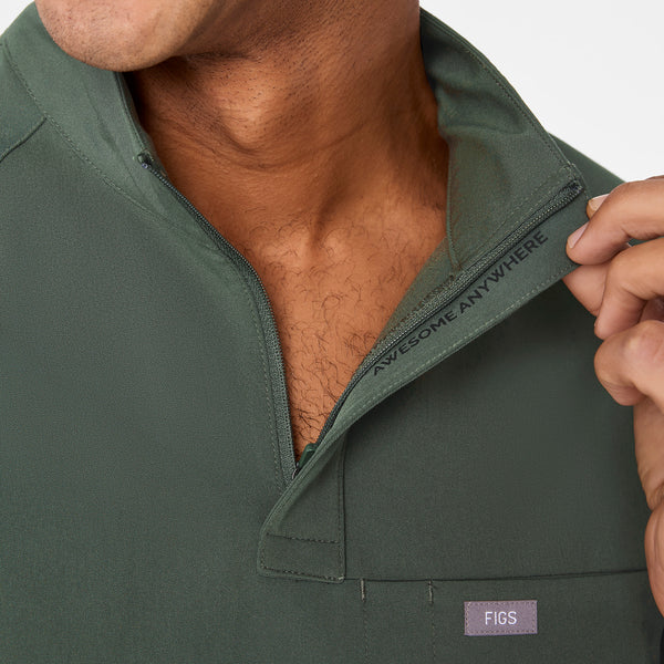 Men's Moss Timmons - Mock-Neck Scrub Top