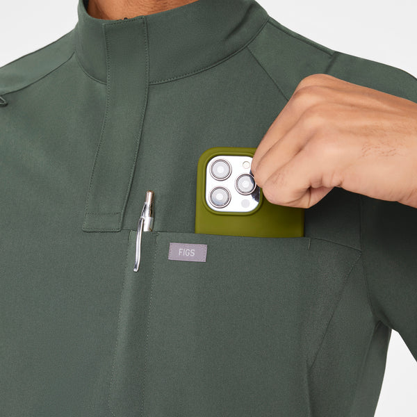 Men's Moss Timmons - Mock-Neck Scrub Top