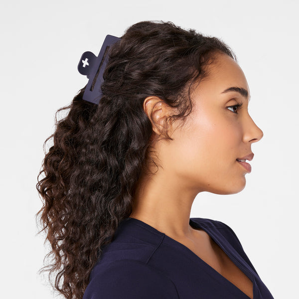 Navy - Claw Clip