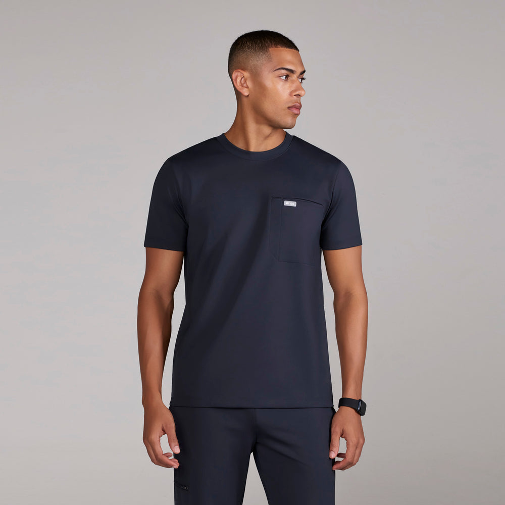 men's Navy Darien FORMx - Crewneck Scrub Top