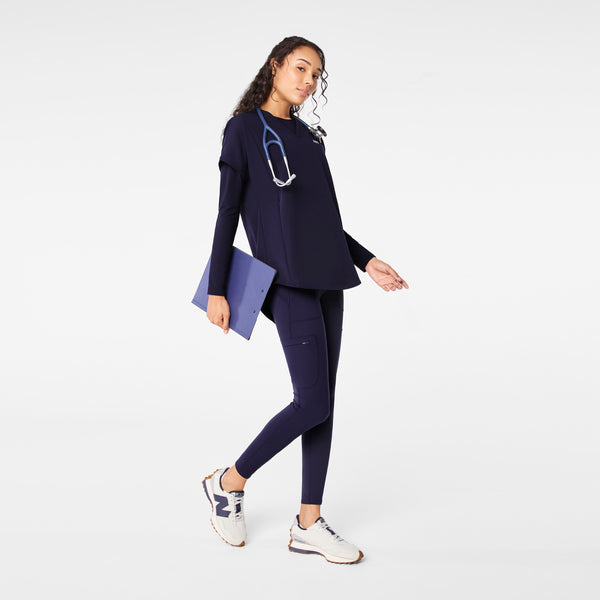 Women's Navy Ashland High-Rise - ScrubLegging™