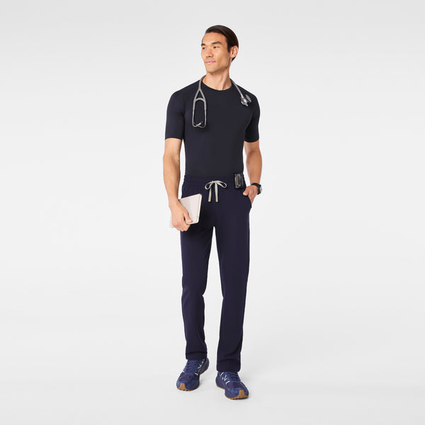 Men's Navy Makato Seamless - Short-Sleeve Underscrub