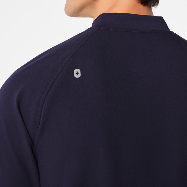 Men's Navy Stratton Henley - Scrub Top