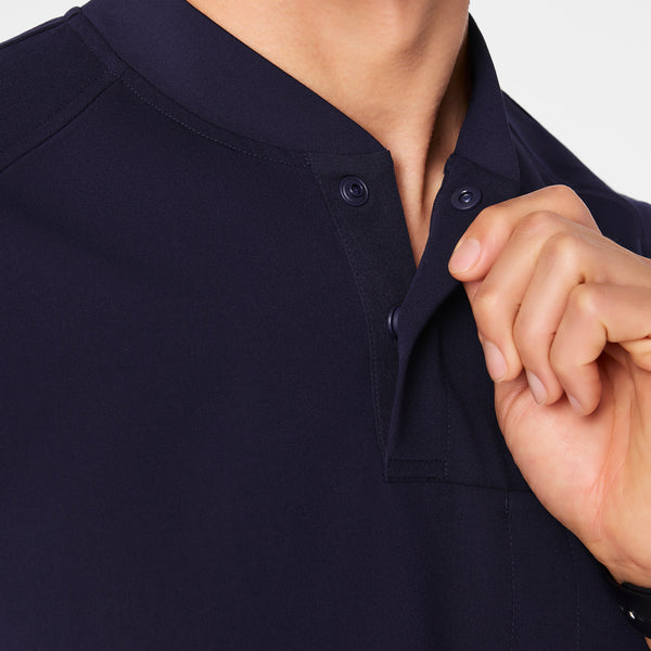 Men's Navy Stratton Henley - Scrub Top