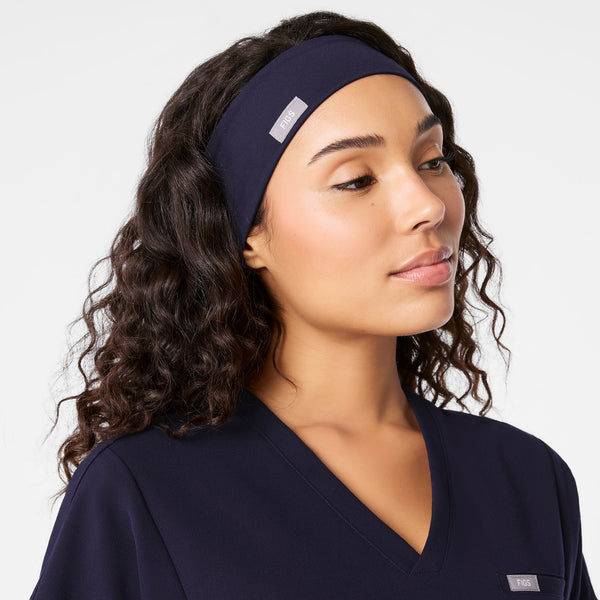 Navy FIGS Cinched Headband