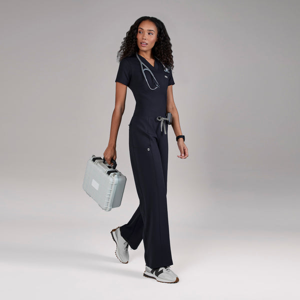 Women's Navy Valle FORMx Straight-Leg - Scrub Pant