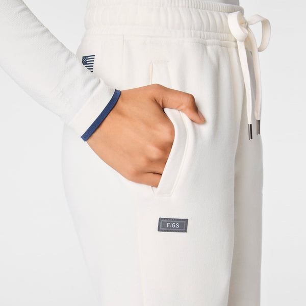 Women's Off White FIGS x Team USA Jogger Sweatpants
