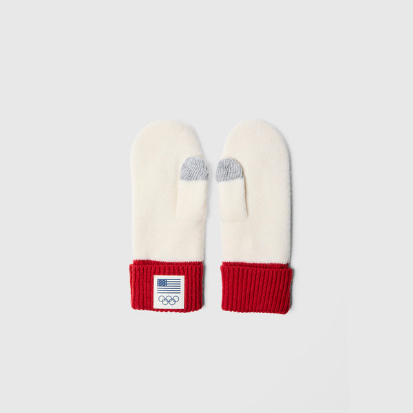 Unisex Off White FIGS x Team USA - Knit Gloves