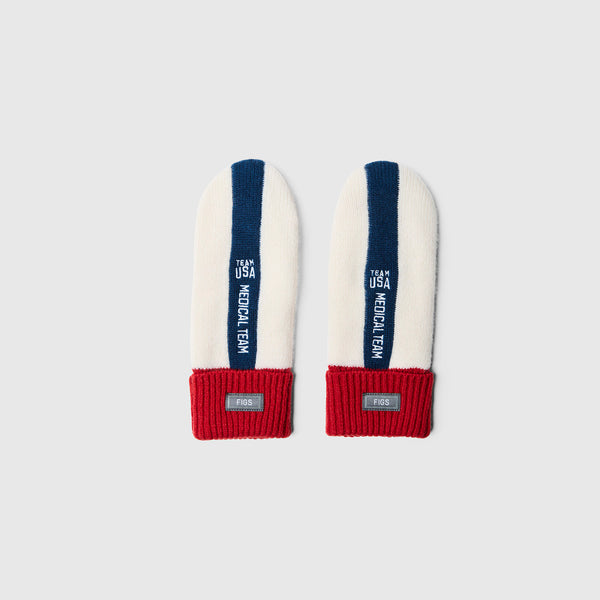 Unisex Off White FIGS x Team USA - Knit Gloves