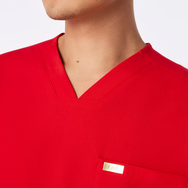 Men's Lunar New Year Pop Red Chisec -  Scrub Top™