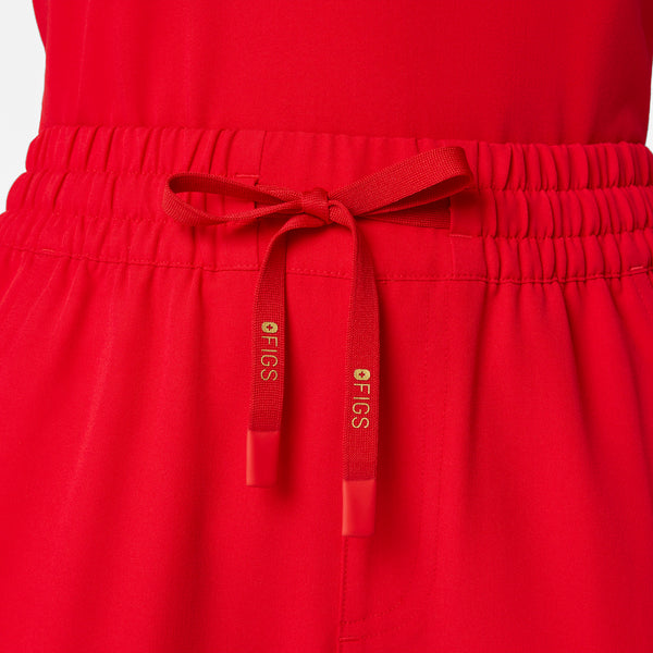 Women's Lunar New Year Pop Red Uman High-Rise - Jogger Scrub Pant