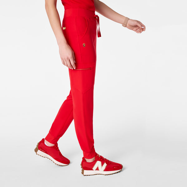 Women's Lunar New Year Pop Red Zamora High-Rise - Jogger Scrub Pant™