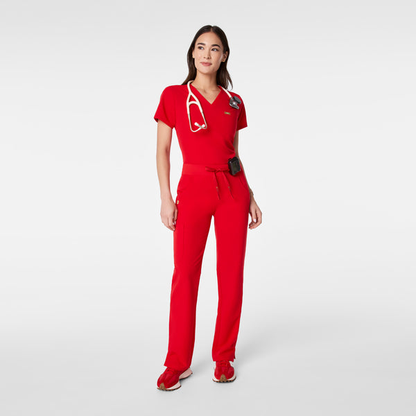 Women's Lunar New Year Pop Red Kade - Straight-Leg Scrub Pant™