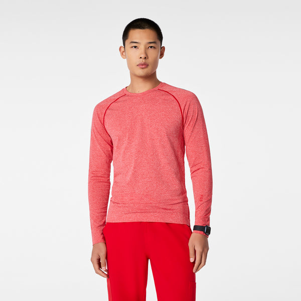 Men's Lunar New Year Pop Red Makato Seamless - Long-Sleeve Underscrub