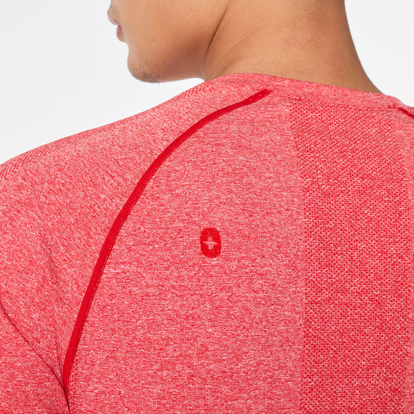 Men's Lunar New Year Pop Red Makato Seamless - Long-Sleeve Underscrub