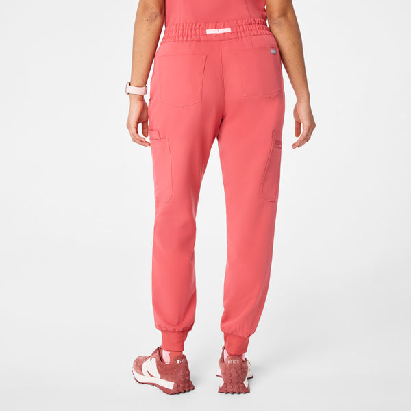Women's Pulmonary Pink Uman High-Rise - Jogger Scrub Pant