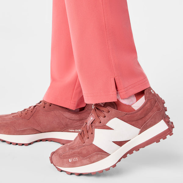 Women's Pulmonary Pink Yola High-Rise Slim  -  Scrub Pant™