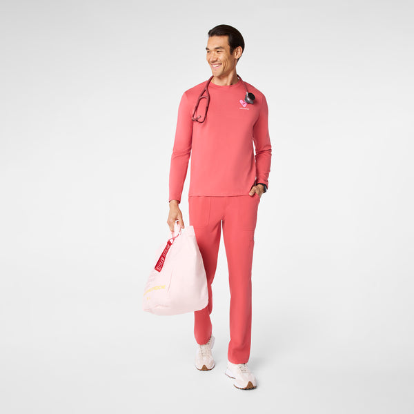 Men's Pulmonary Pink Love Is The Cure - Long-Sleeve Underscrub