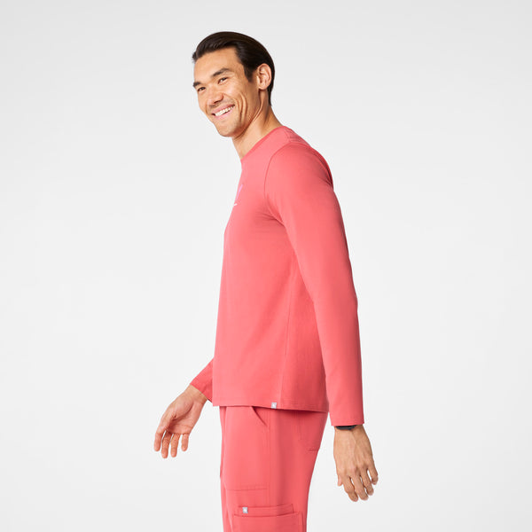 Men's Pulmonary Pink Love Is The Cure - Long-Sleeve Underscrub