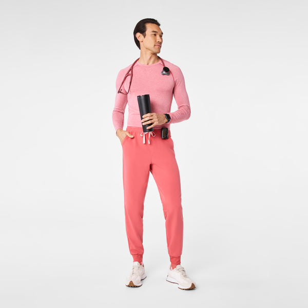 Men's Pulmonary Pink Makato Seamless - Long-Sleeve Underscrub