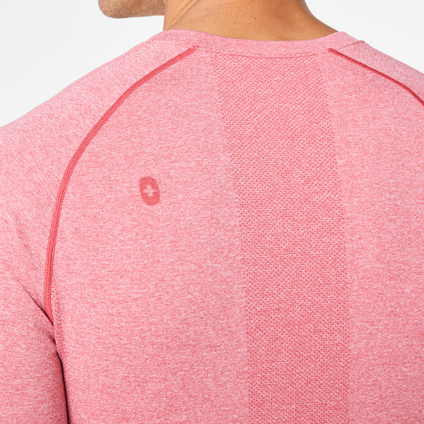 Men's Pulmonary Pink Makato Seamless - Long-Sleeve Underscrub