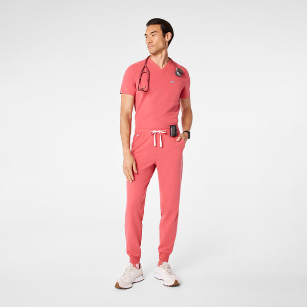 Men's Pulmonary Pink Tansen - Short Jogger Scrub Pant™