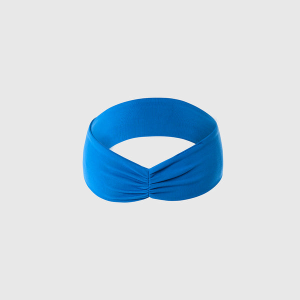 Royal Blue FIGS Cinched Headband