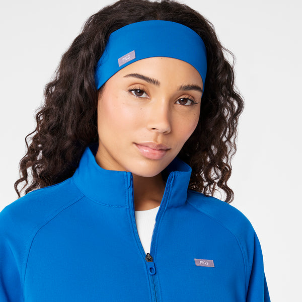 Royal Blue FIGS Cinched Headband