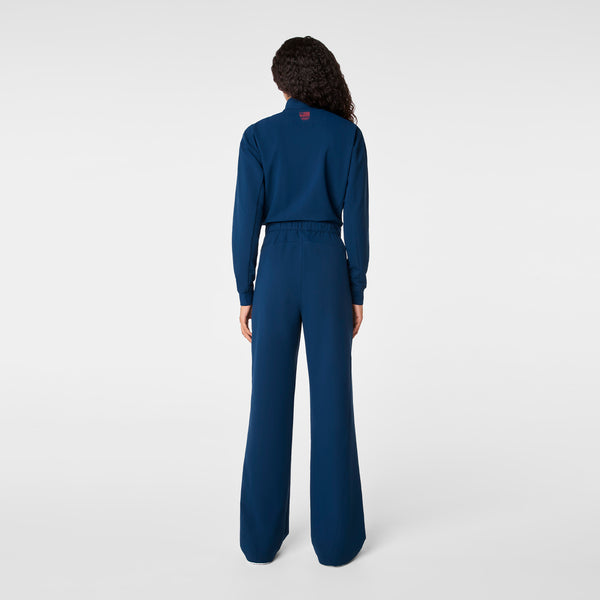 Women's Team USA Blue FIGS x Team USA FIBREx Wide-Leg - Tall ScrubJumpsuit™