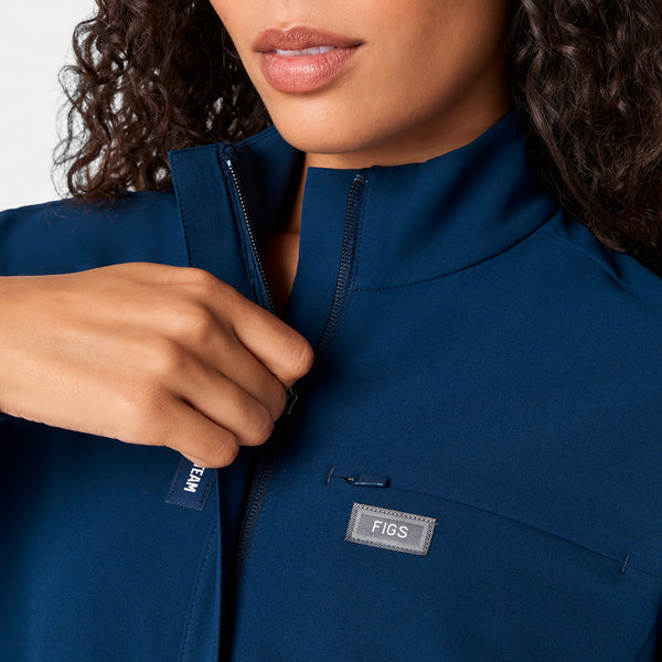 Women's Team USA Blue FIGS x Team USA FIBREx Wide-Leg - ScrubJumpsuit™