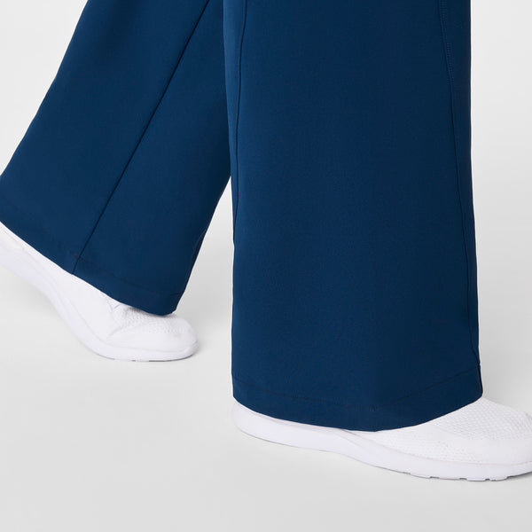 Women's Team USA Blue FIGS x Team USA FIBREx Wide-Leg - Petite ScrubJumpsuit™