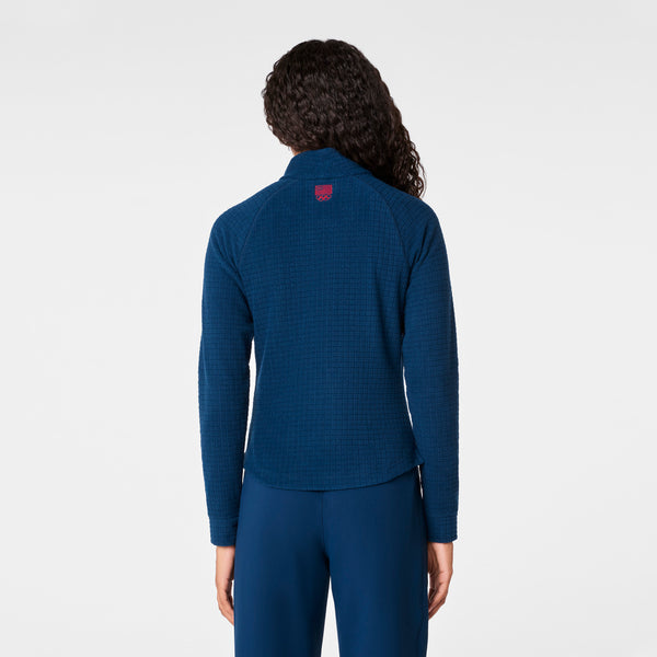 Women's Team USA Blue FIGS x Team USA Fleece ¼ Zip Top™