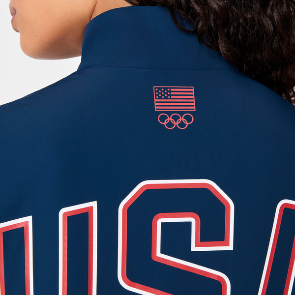 Women's Team USA Blue FIGS x Team USA Float Bomber Jacket™