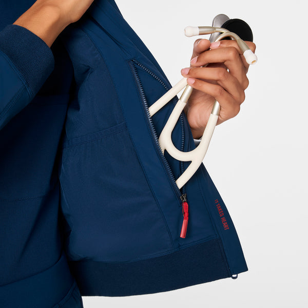 Women's Team USA Blue FIGS x Team USA Float Bomber Jacket™