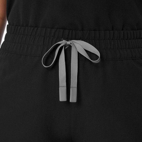 Women's Black Salida High-Rise Straight-Leg - Tall Scrub Pant